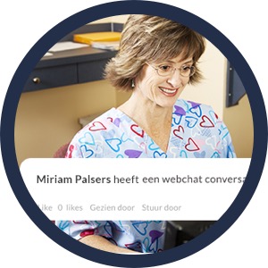 Receptioniste huisarts chat