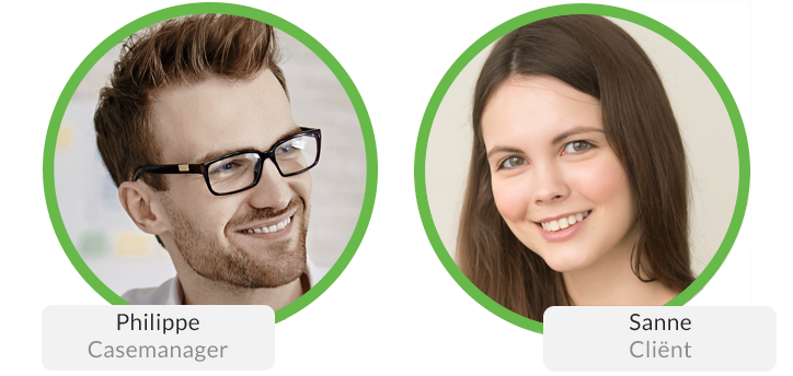 Casemanager en cliënt GGZ